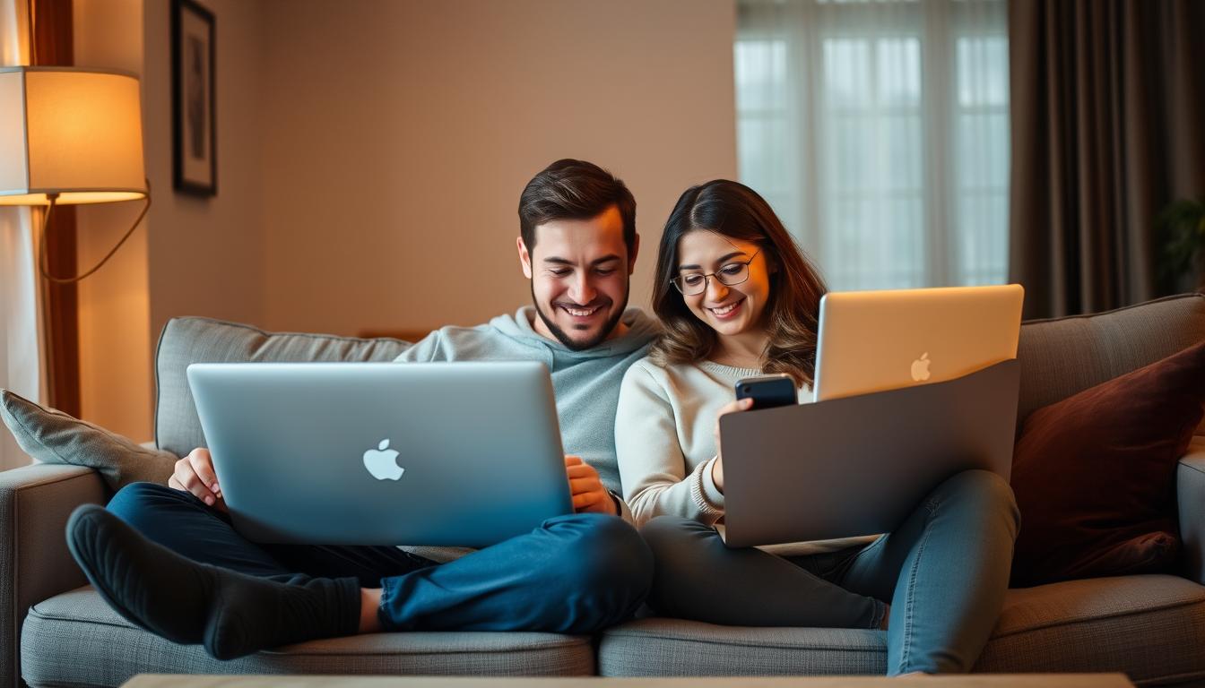 relazione, coppia, tecnologia, connessione, comunicazione